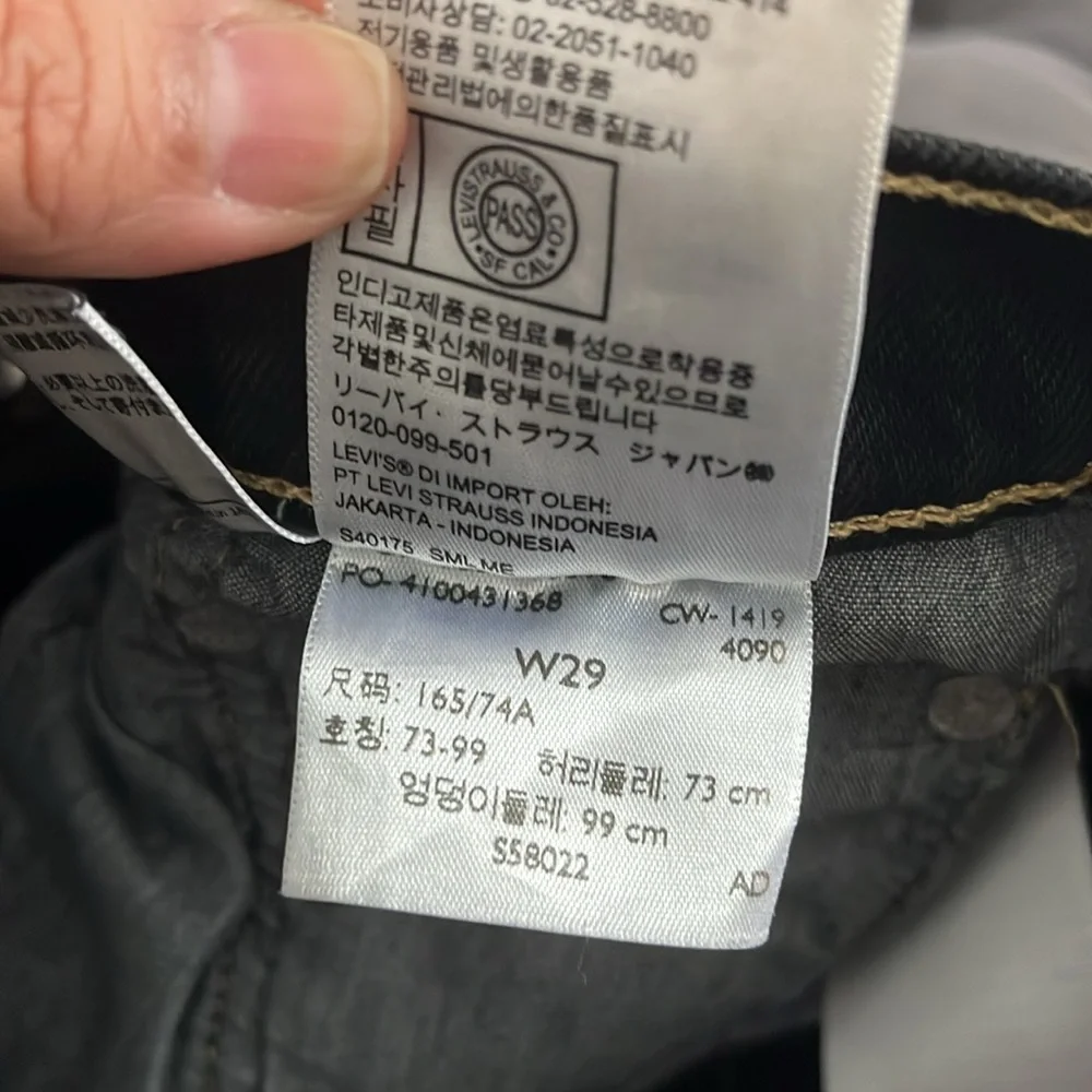 501° ORIGINAL FIT HIGH RISE
WOMEN'S SHORTS size 29 - Picture 6 of 6